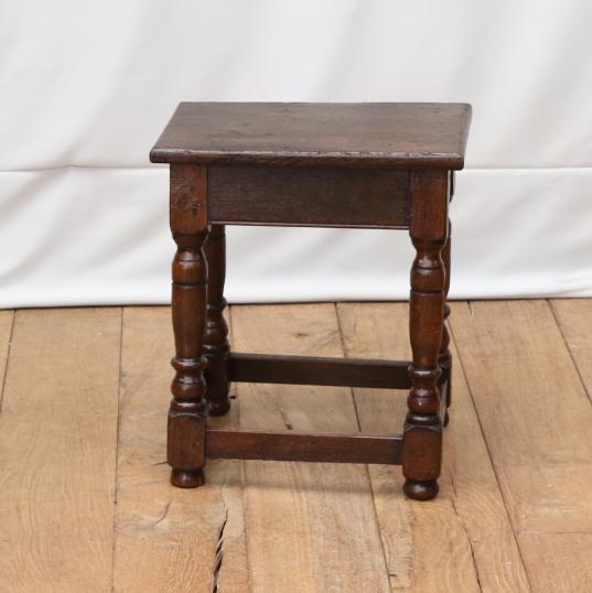 English Oak Jointed Stool