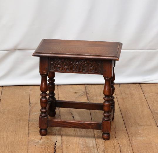 Jacobean English Jointed Stool 