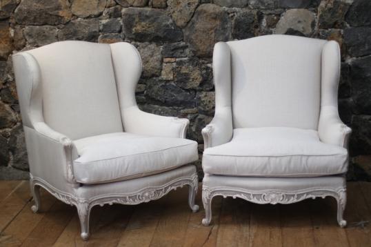 Pair of Wing Chairs