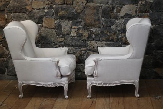 Pair of Wing Chairs