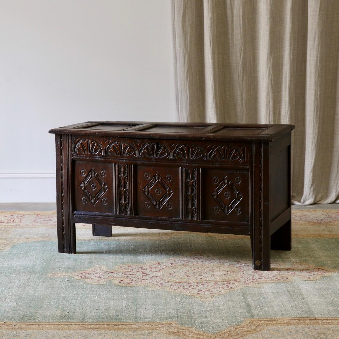 English Oak Coffer