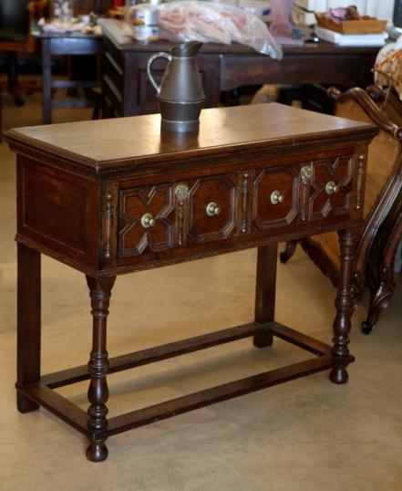 Jacobean 2 Drawer Side Table