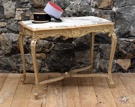 Gold Louis XV Console