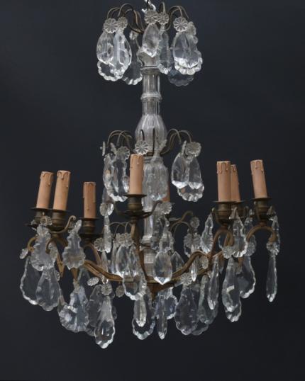 Crystal Stemmed Chandelier