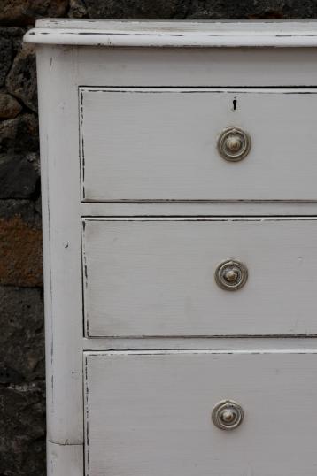 English Pine Painted Chest of Drawers