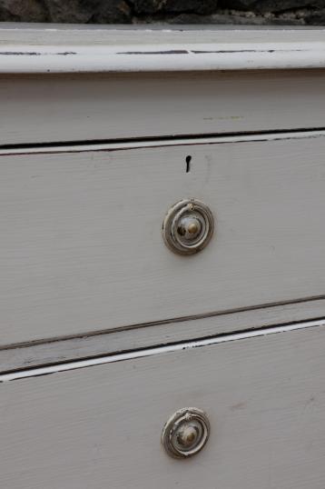 English Pine Painted Chest of Drawers