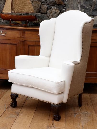 Tall Wing Chair