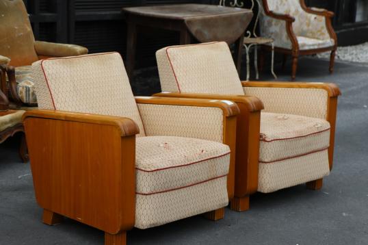 Pair of Art Deco Chairs