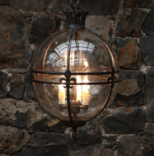 English Spherical Lantern