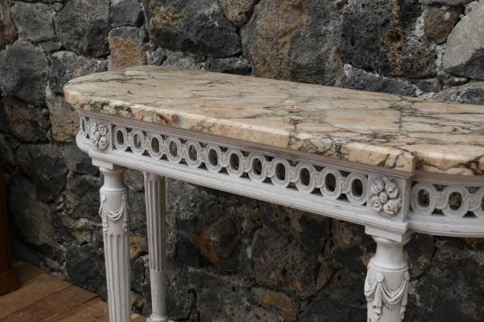 Painted French Console