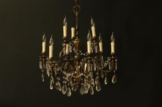 Nine Light French Chandelier