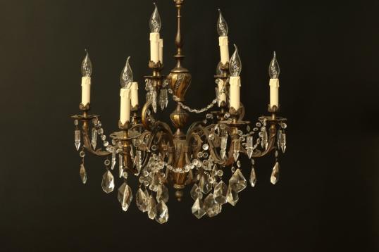 Nine Light French Chandelier