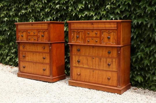 A Pair of Colonial Kauri Chests