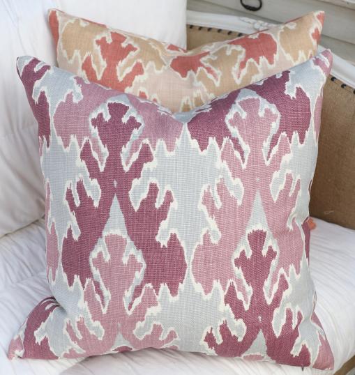 Linen Ikat Cushions