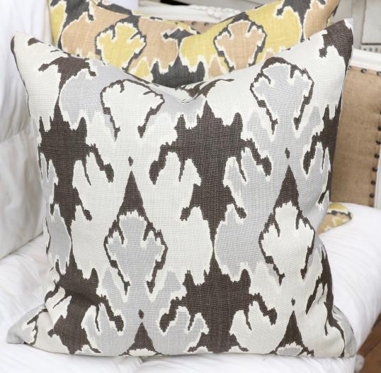 Linen Ikat Cushions