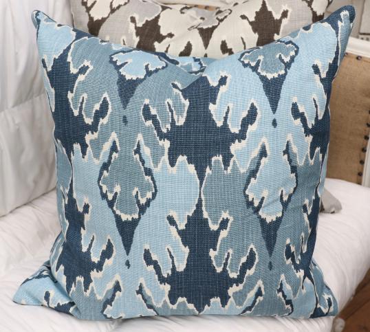 Linen Ikat Cushions