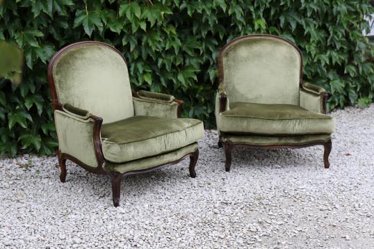 Louis XV Style Closed Armchair