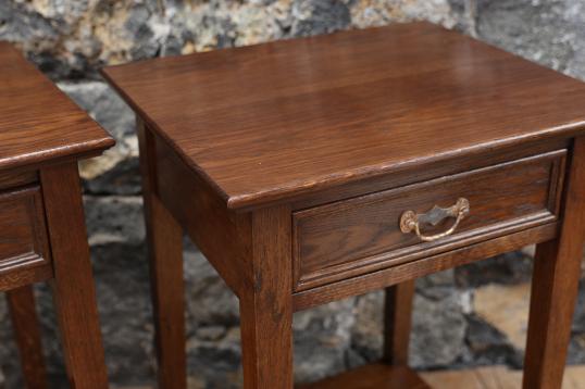 Pair of Oak Bedsides 