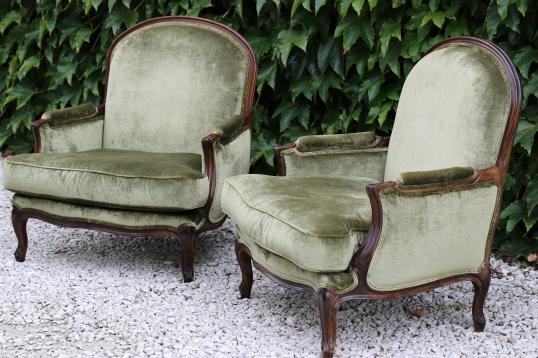 Louis XV Style Open Armchair