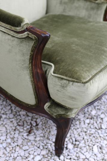 Louis XV Style Open Armchair