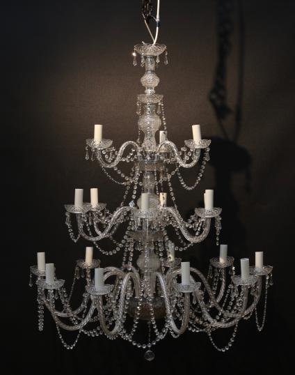 Large Crystal Chandelier