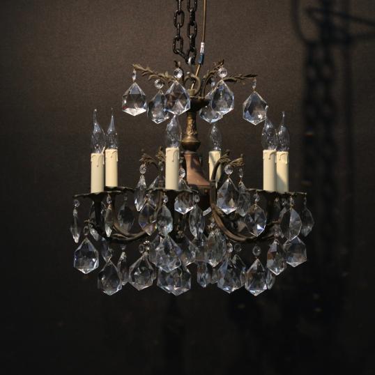 French 6-Light Chandelier 