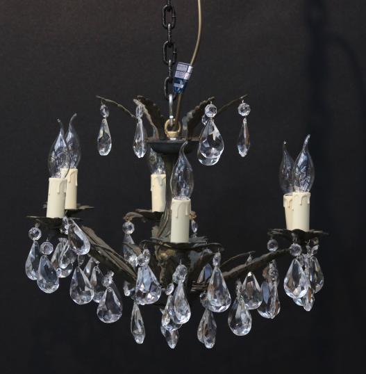 French 6-Light Chandelier