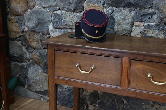 Three Drawer Side Table