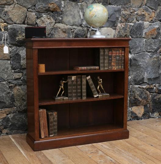 Small English Oak Bookcase