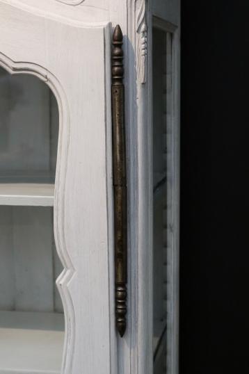 19th Century Glazed Single Door Vitrine
