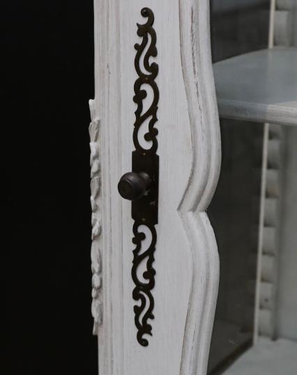 19th Century Glazed Single Door Vitrine