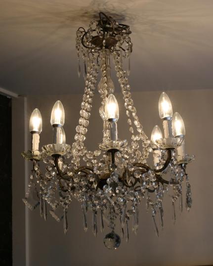 Chandelier - waterfall 