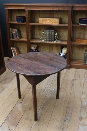 French Chestnut Cricket Table