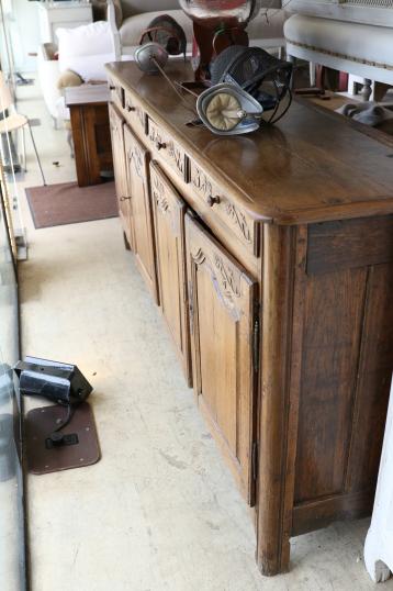 French Oak Dresser Base or Enfilade