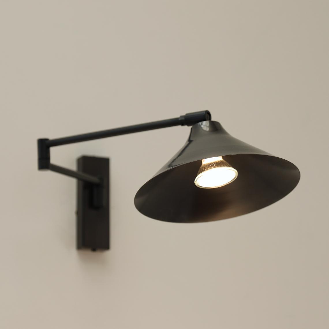 French Wall Light // Flared Shade