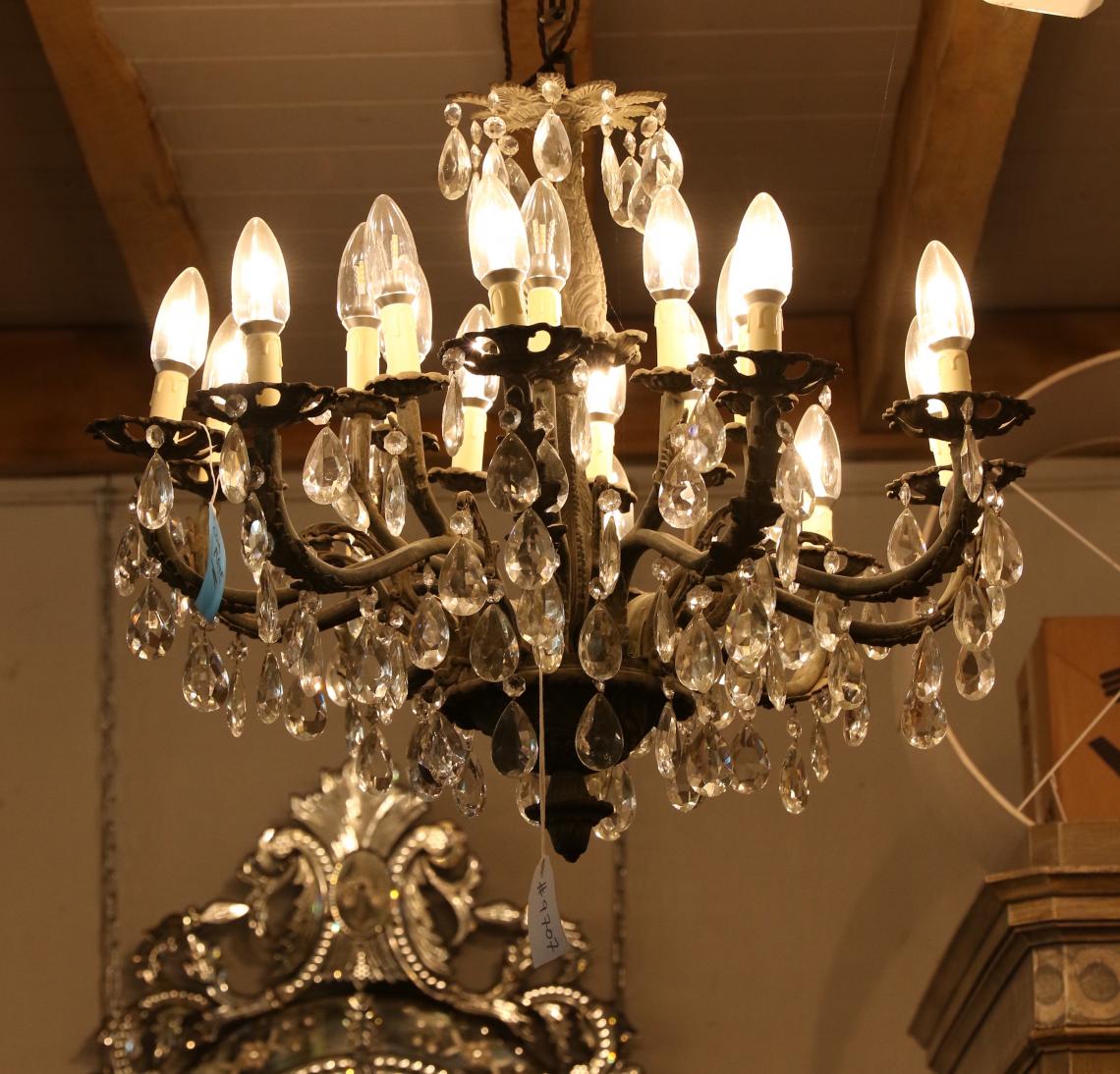 Twenty Light French Chandelier 