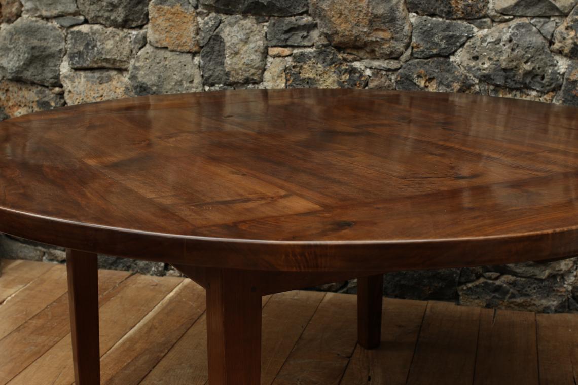 Walnut Round Table