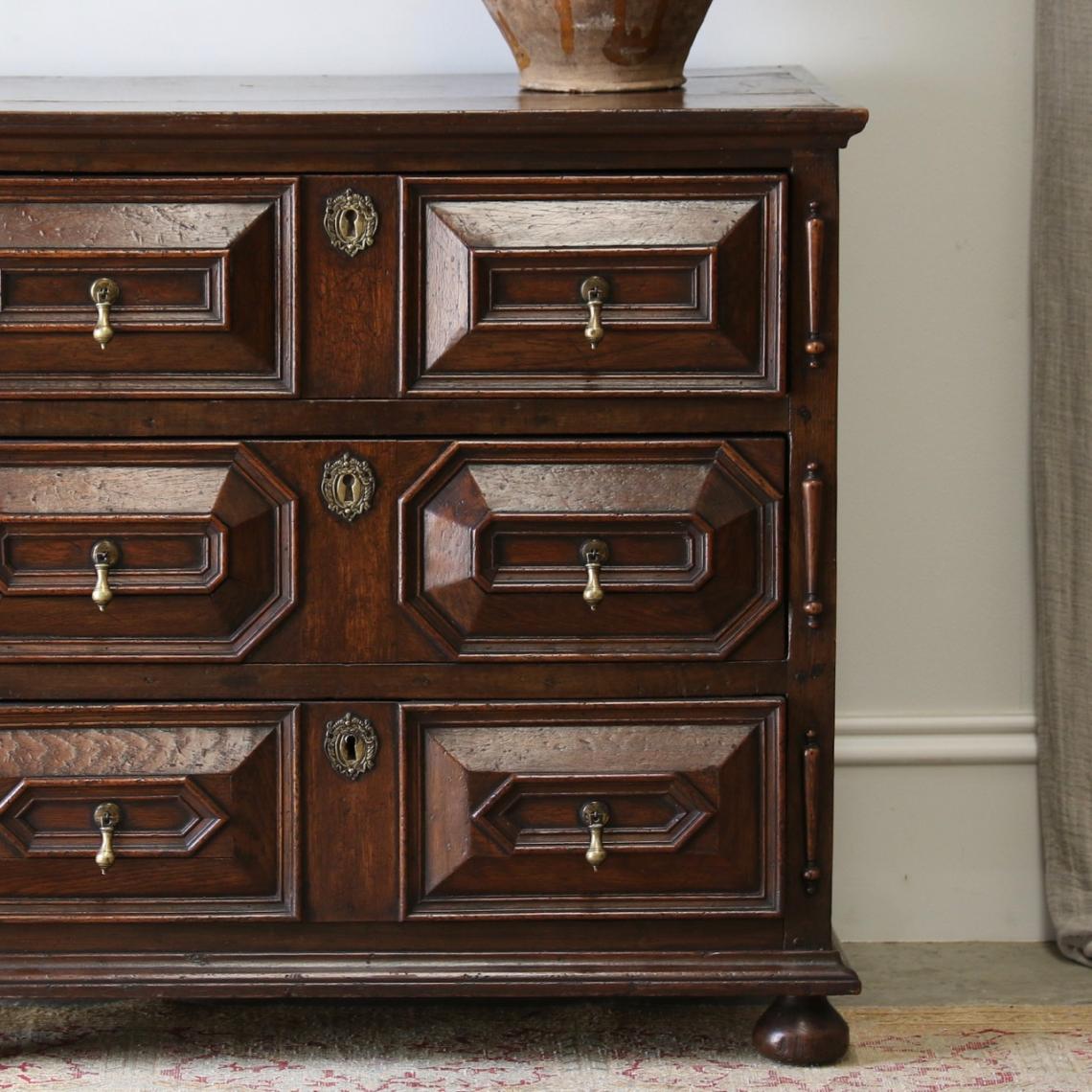 English Jacobean Chest