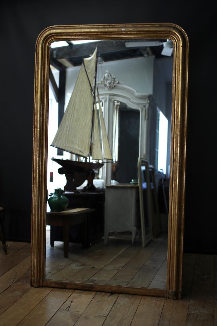 Very Large Louis Philippe Mirror