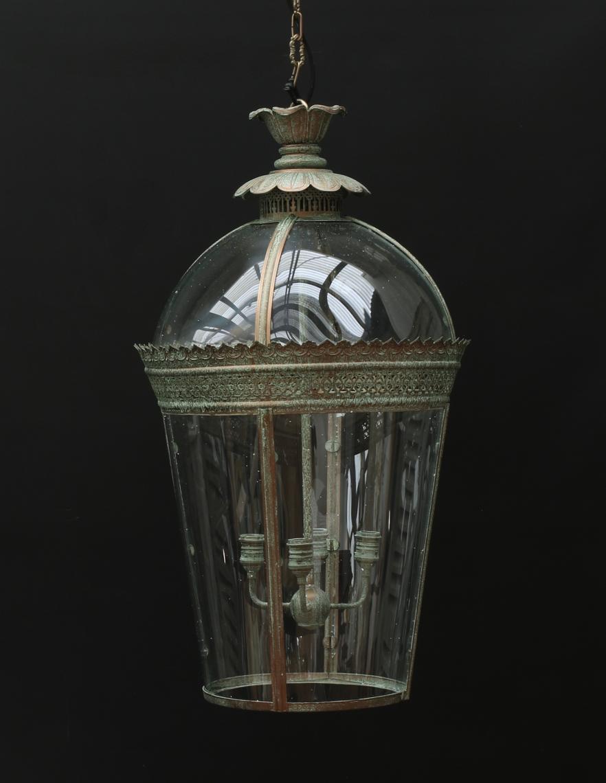 Dome Top Lantern // Verdigris