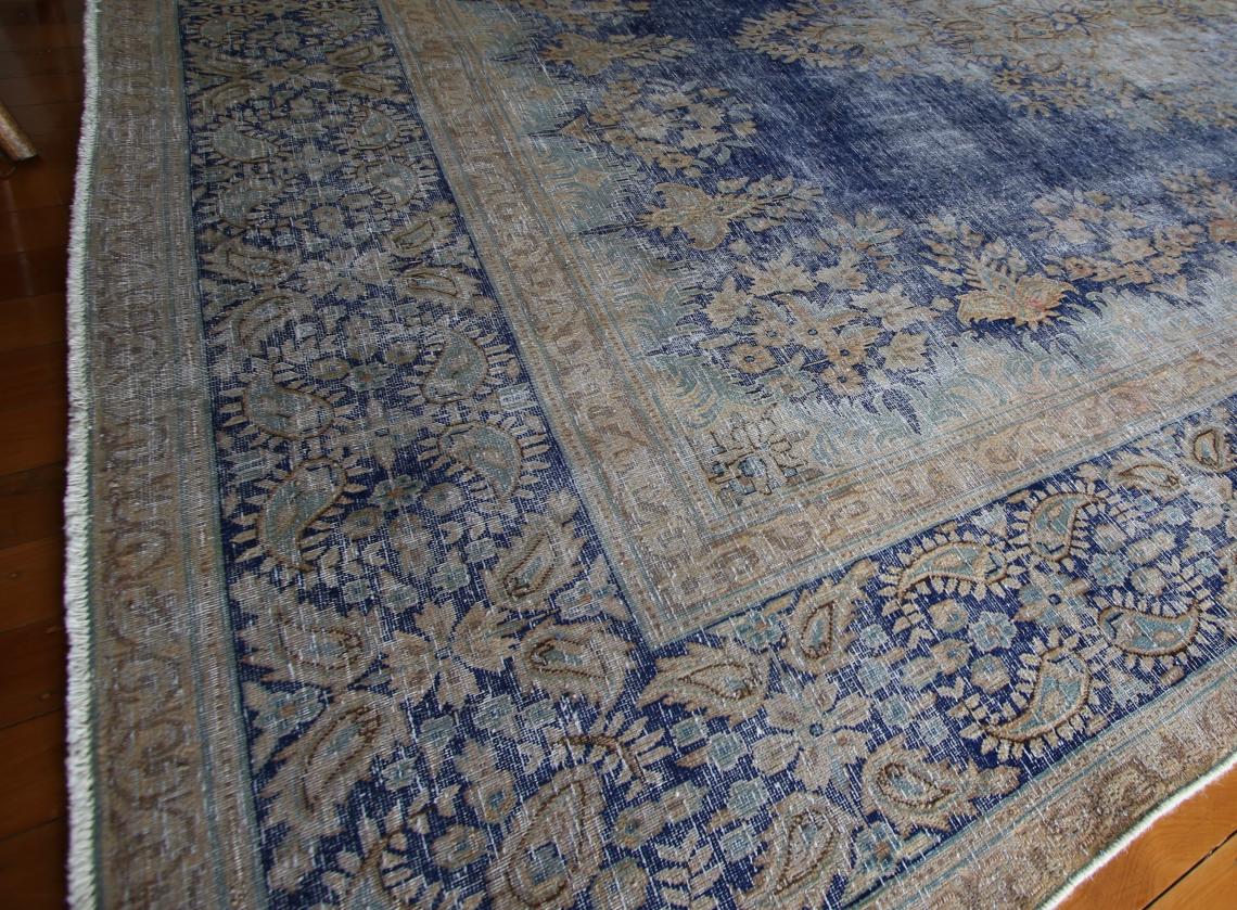 Vintage Tabriz Rug