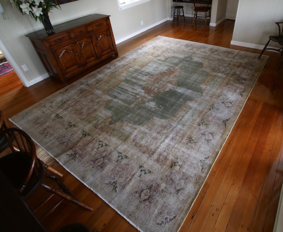 Vintage Kerman Rug