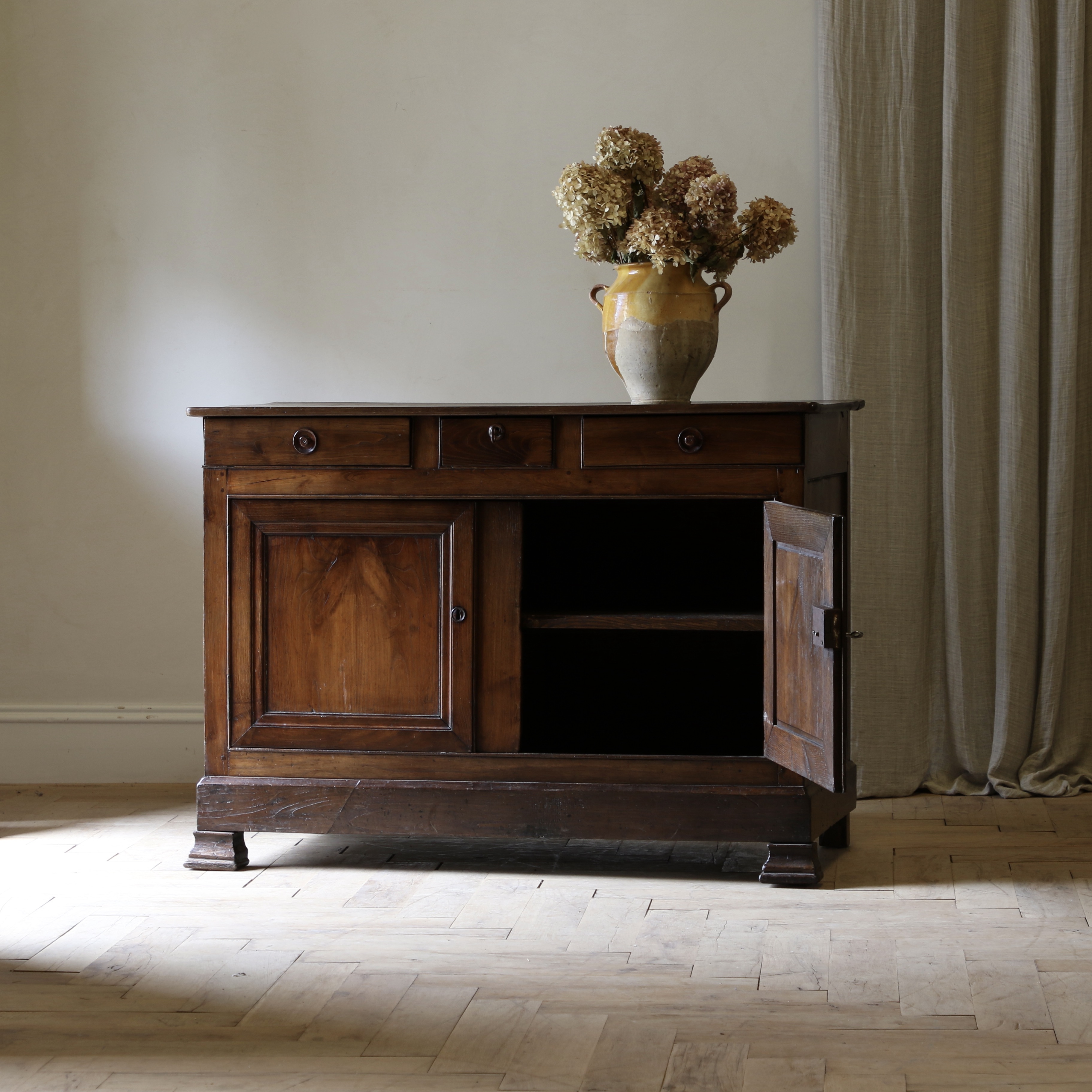 Louis Philippe Chestnut Dresser Base