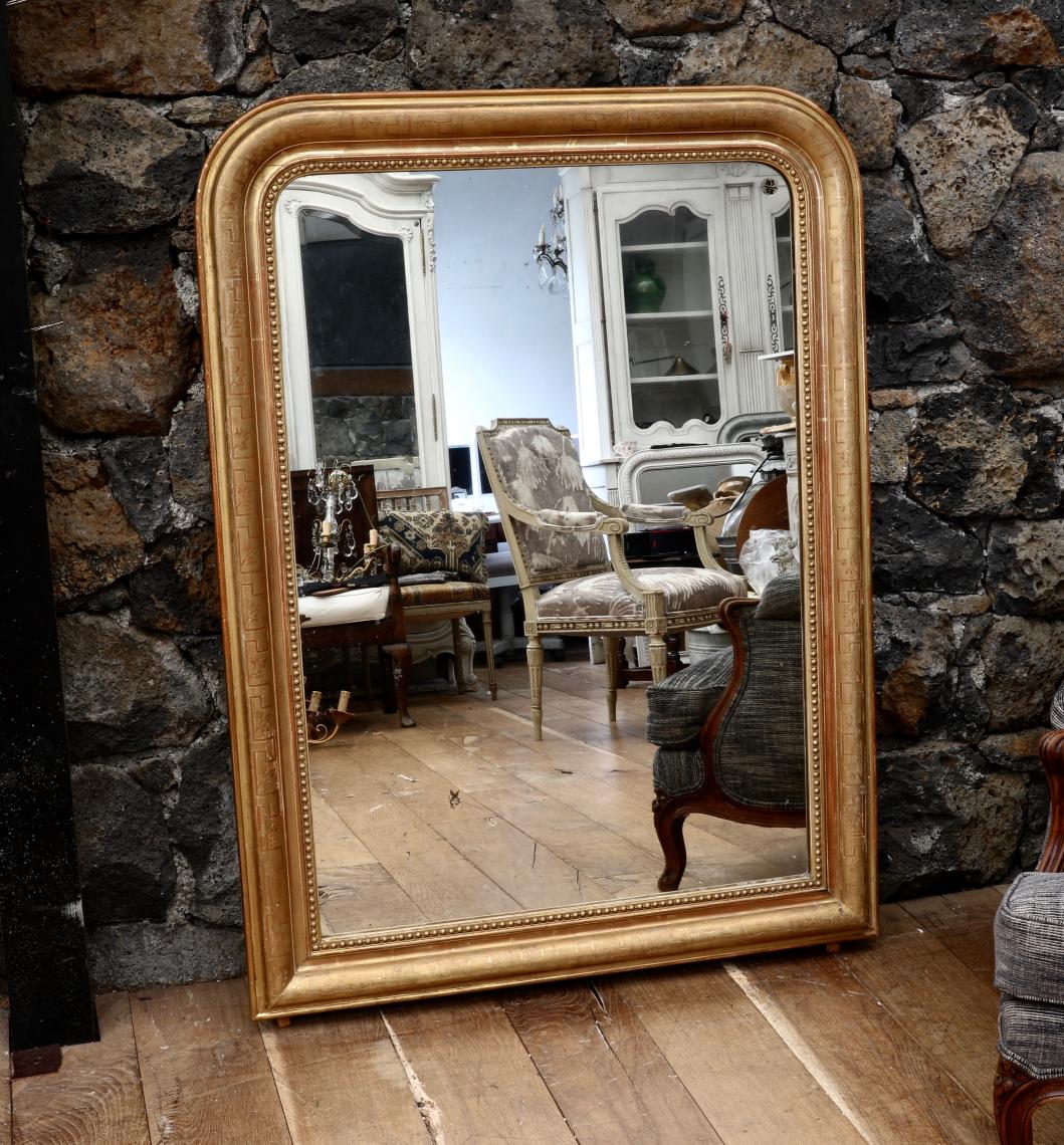 Large Louis Philippe Mirror