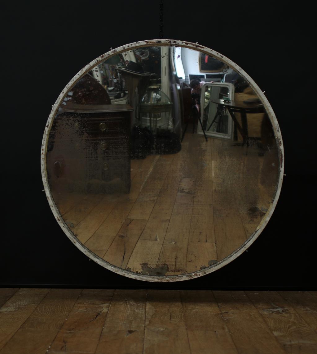 Large 19th Century Convex Mirror