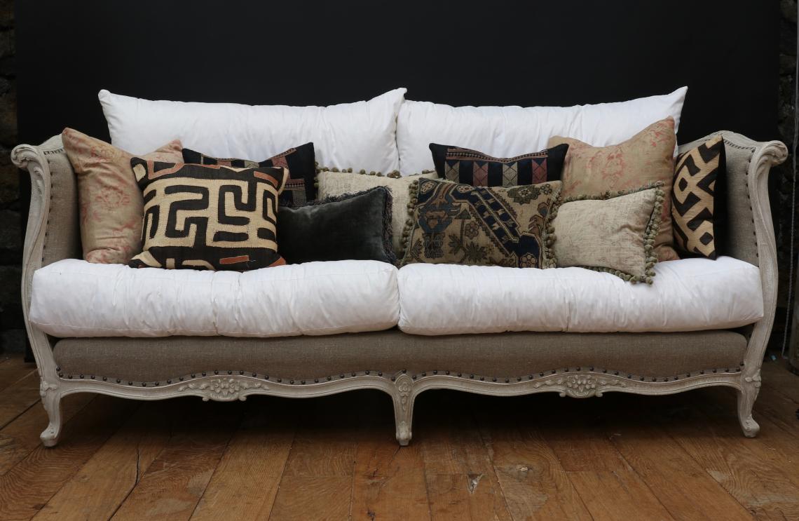 Gorgeous Cushions Made from Vintage / Antique Fabrics / Fragments