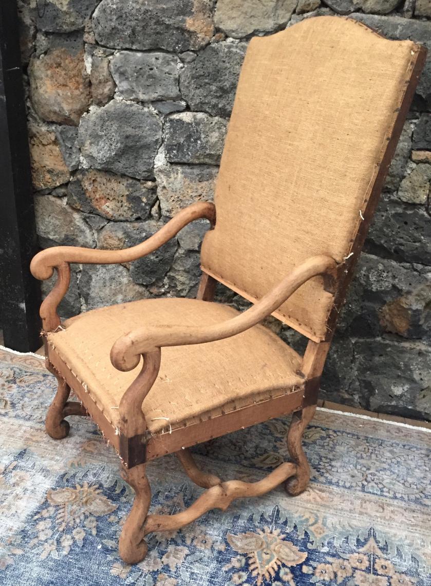 Pair of Os de Mouton Large Carver Chairs