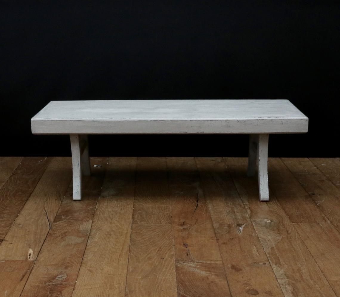 Swedish Gustavian Grey Coffee Table