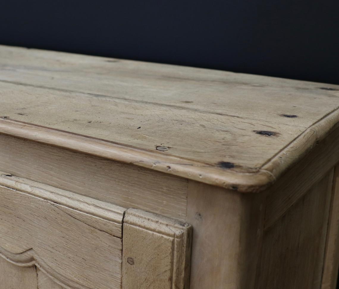 Bleached Louis XV Dresser Base