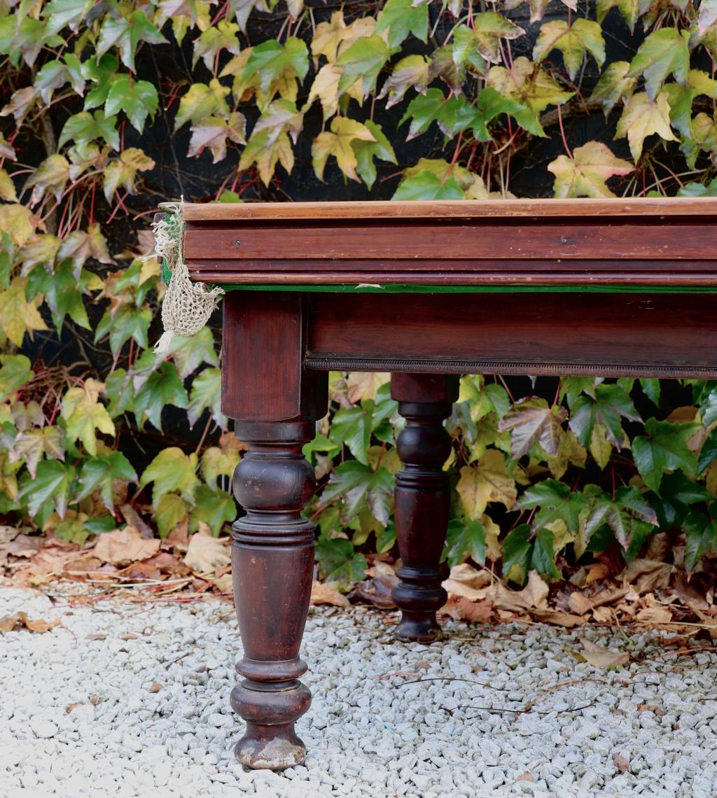 Victorian Snooker Table 